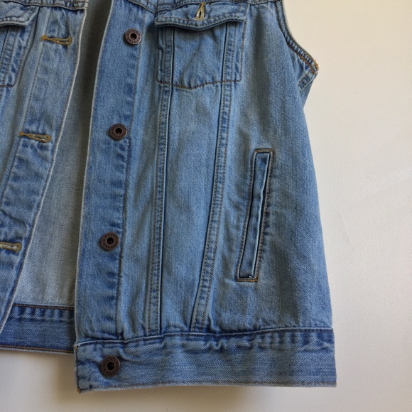 Lucky Brand Denim Vest - Picture 5 of 12